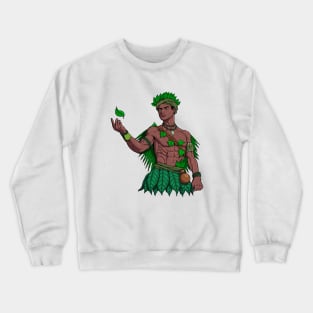 God of the Yoruba religion - Osanyin Crewneck Sweatshirt